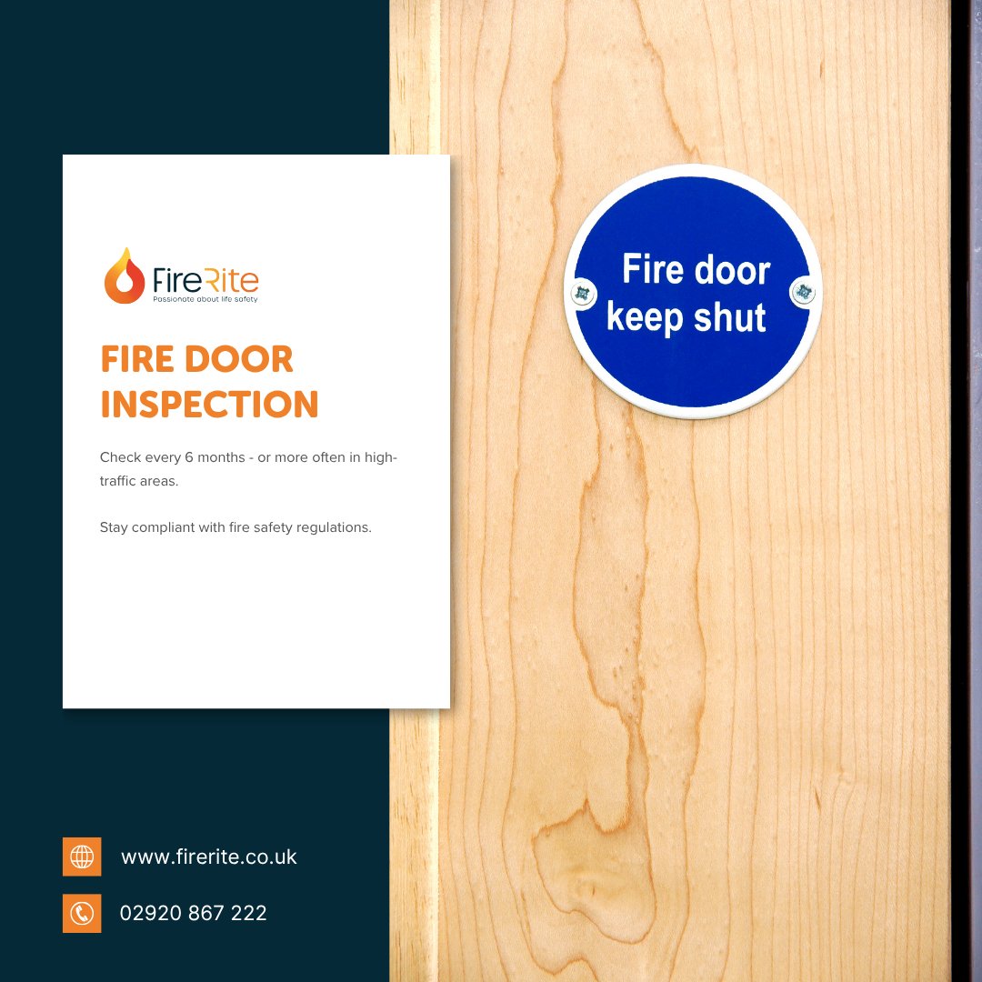FireRiteUK's tweet photo. One faulty fire door can cost lives.

Are yours fully compliant? Don’t take the risk.

Learn more: https://t.co/56gYGiWjsh 

📞 029 2086 7222

#FireSafety #BuildingCompliance #SafetyFirst #Firerite https://t.co/lmH1WHsaaa