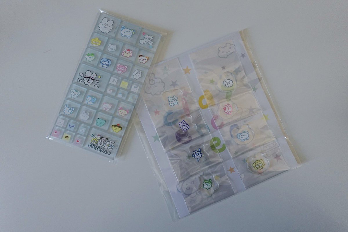 タイルシールとおはじきシールを作りました coming soon…