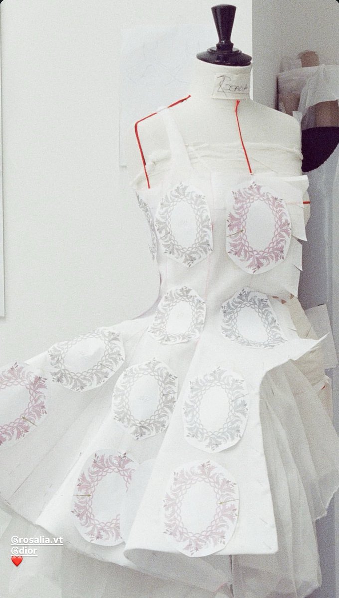 ciredefff's tweet photo. Todo custom Dior… no hay nadie como Rosalía en España, ella juega en otra liga https://t.co/7hcITNqiLv