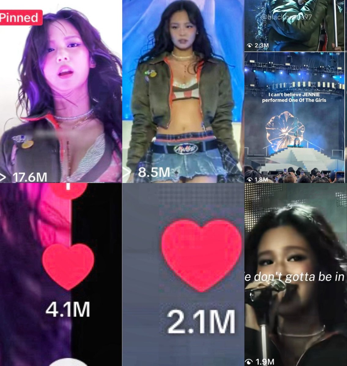 jennieisfree's tweet photo. A thread of all the viral videos of gov ball Jennie; https://t.co/8BH0o6ZCaz