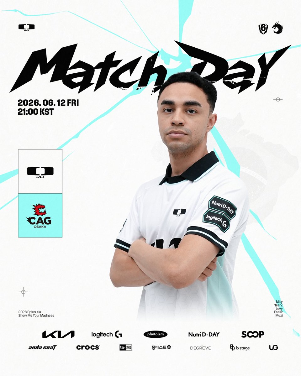R6_DplusKia's tweet photo. 𝘼𝙨𝙞𝙖 𝙋𝙖𝙘𝙞𝙛𝙞𝙘 𝙇𝙚𝙖𝙜𝙪𝙚 𝟮𝟬𝟮𝟲 - 𝙉𝙤𝙧𝙩𝙝 - 𝙎𝙩𝙖𝙜𝙚 𝟭
 
🆚 @CYCLOPS_OSAKA
⚒️ Group Stage Day 1
⏰ 21:00 KST
📺 https://t.co/AaPfVJy025
 
#DplusKia #DKWIN #DK_R6 https://t.co/ZHl3dY7NZj