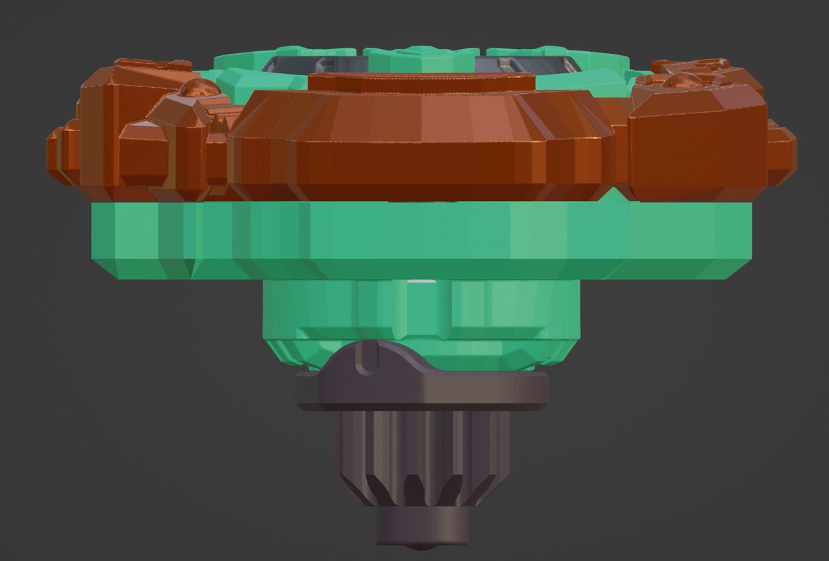 Camanchaca_beys's tweet photo. UX-00: AchillesSpirit TP
This bey is dual spin
Wouldn’t a homage like this be cooler than the lazy BraveDrake?
#BEYBLADEX #Beyblade #3dmodeling https://t.co/SHwojmZuL4