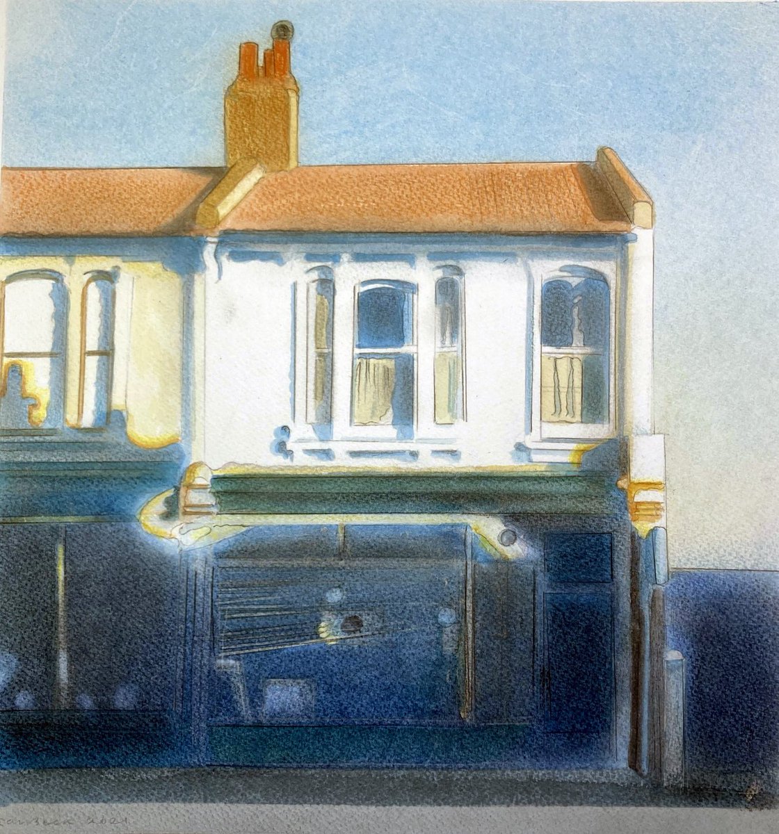 ianarchiebeck's tweet photo. Abandoned Shop, Portslade: watercolour and pencil https://t.co/VHbfy7ssfE