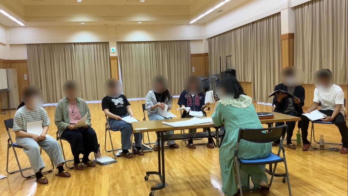 Chorus_sky's tweet photo. 5月31日の練習の様子です https://t.co/rwv1c6ePy8