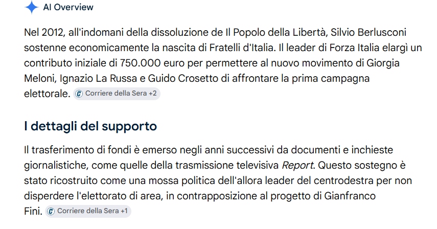 BMbriana's tweet photo. @Moonlightshad1 grazie ai suoi meriti? possibile
è certo però che il finanziamento strumentale di B. al nascente partito di FdI abbia notevolmente spianato la sua strada. https://t.co/RdBq5GEgds