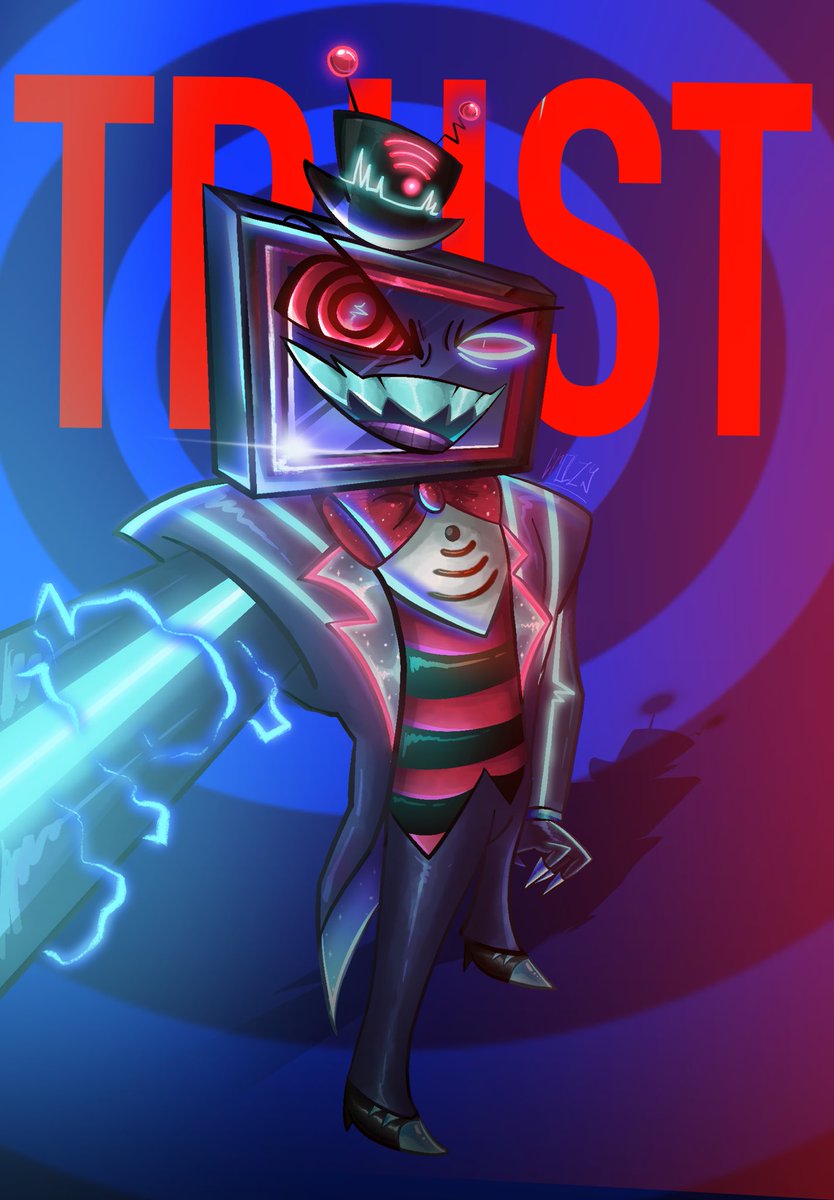 crazy_301210's tweet photo. I forgot to post it here a long time ago (art 2025) #vox #hotelhazbin #hotelhazbinart #art https://t.co/vda5AQRZVp