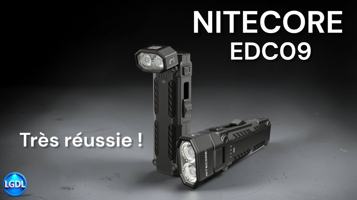 LGDL2's tweet photo. NITECORE EDC09 en revue et en test sur ma chaîne ”le goût des lampes” https://t.co/Ro13jdTiG2

#nitecore #flashlights #lampesdepoche #lampes #edc #bushcraft https://t.co/BtGKtLMw3T