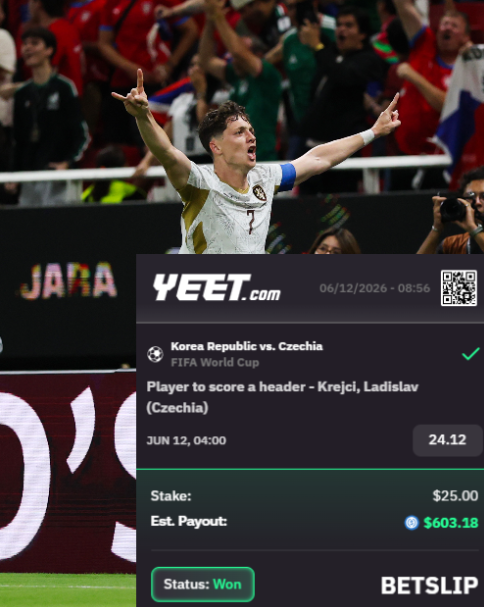 corgil's tweet photo. #2 bet CASHED ✅

💸 $25 (0.25u) → $603 @ 24.12
📊 Record: 2-0
💰 Bank: $2,500 → $3,199 (+28%)

The book priced Krejčí like he scores with his feet. 59th minute: header, near post 👇

Challenge rules - pinned 📌 https://t.co/JldxNuu23b