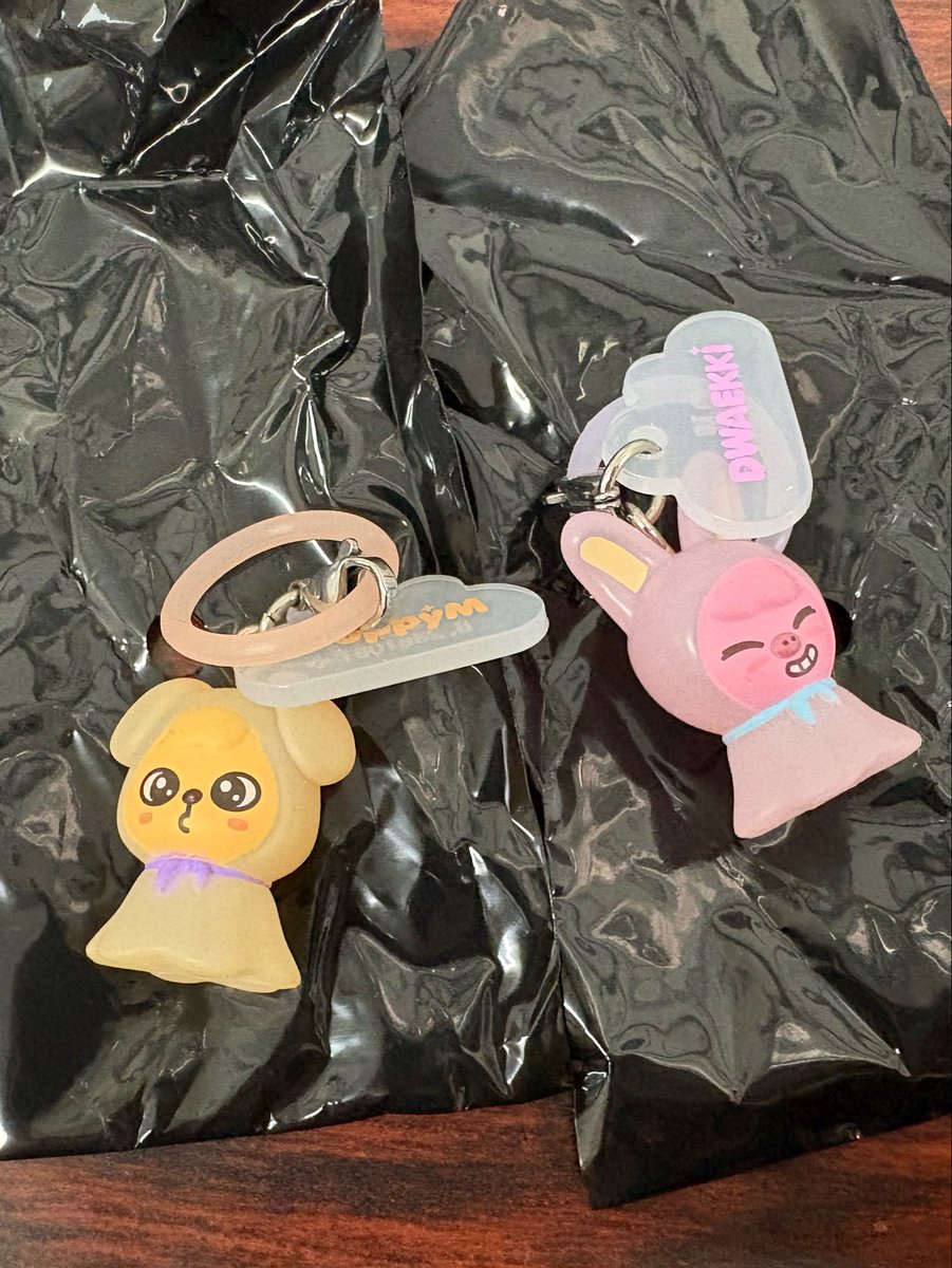yuna1143's tweet photo. StrayKids スキズ SKZOO めじるしアクセサリー  ガチャ　交換 雲ver.

譲)トゥエッキ　パピーム

求)ジニレット　ウルフチャン

郵送交換希望です！
気軽にお声掛けください🙇‍♀️ https://t.co/hoTz9tVGCg