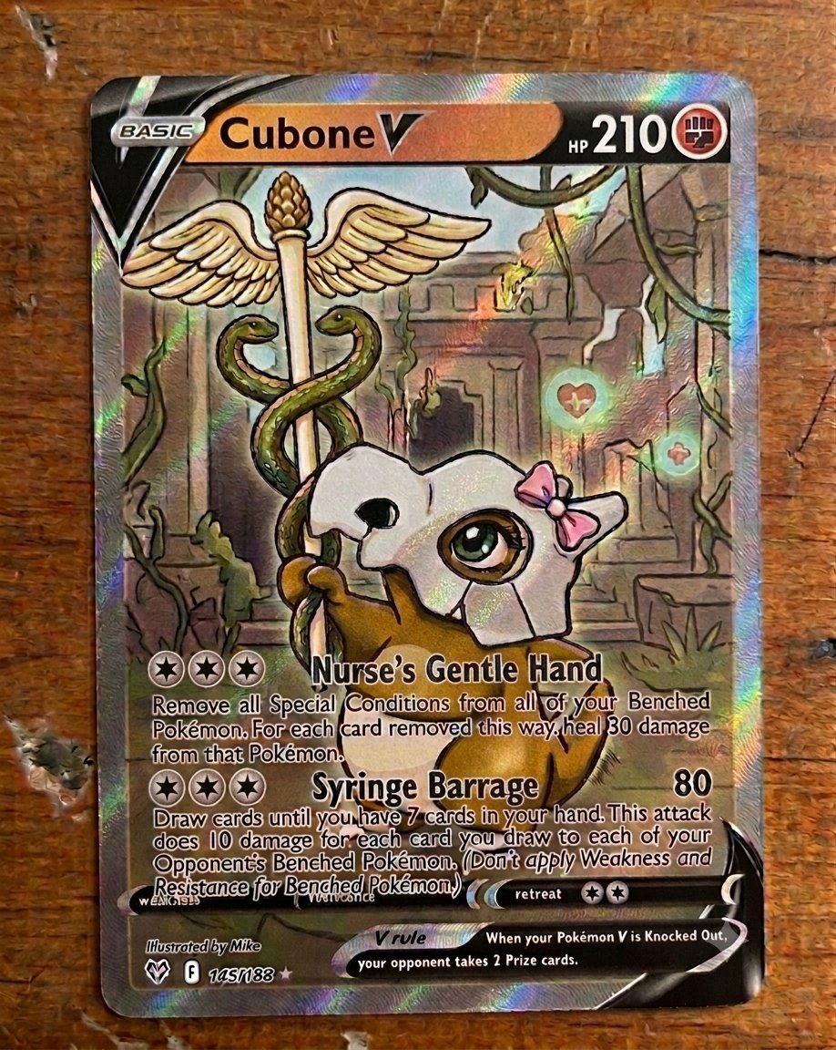 MP4RR1N3LL0's tweet photo. Made these Pokemon cards with Gemini https://t.co/RZ4k7y5JFI