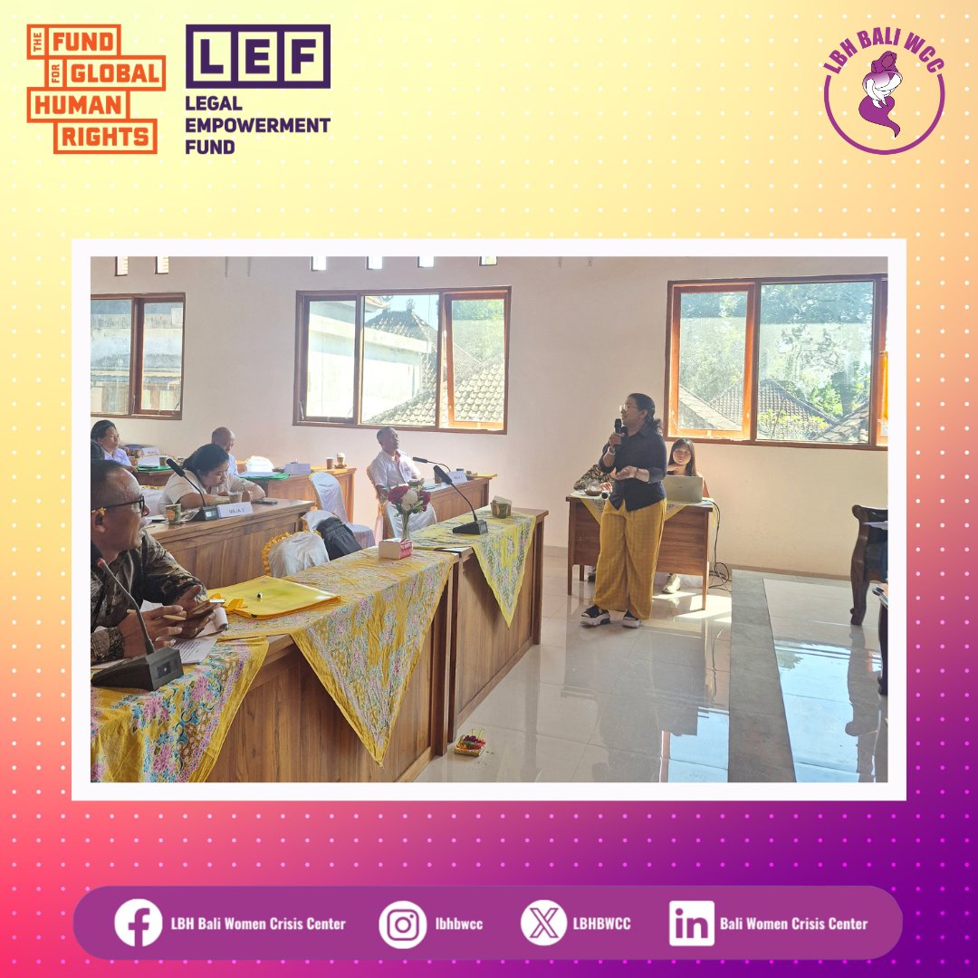 LBHBWCC's tweet photo. serta mendukung akses terhadap layanan hukum dan perlindungan bagi perempuan dan anak. Program KITA BERSUARA dilaksanakan oleh @LBHBWCC dengan dukungan dari The Fund for Global Human Rights dari Britania Raya di bawah program pendanaan Legal Empowerment Fund (LEF). https://t.co/M8XsdPxgCy