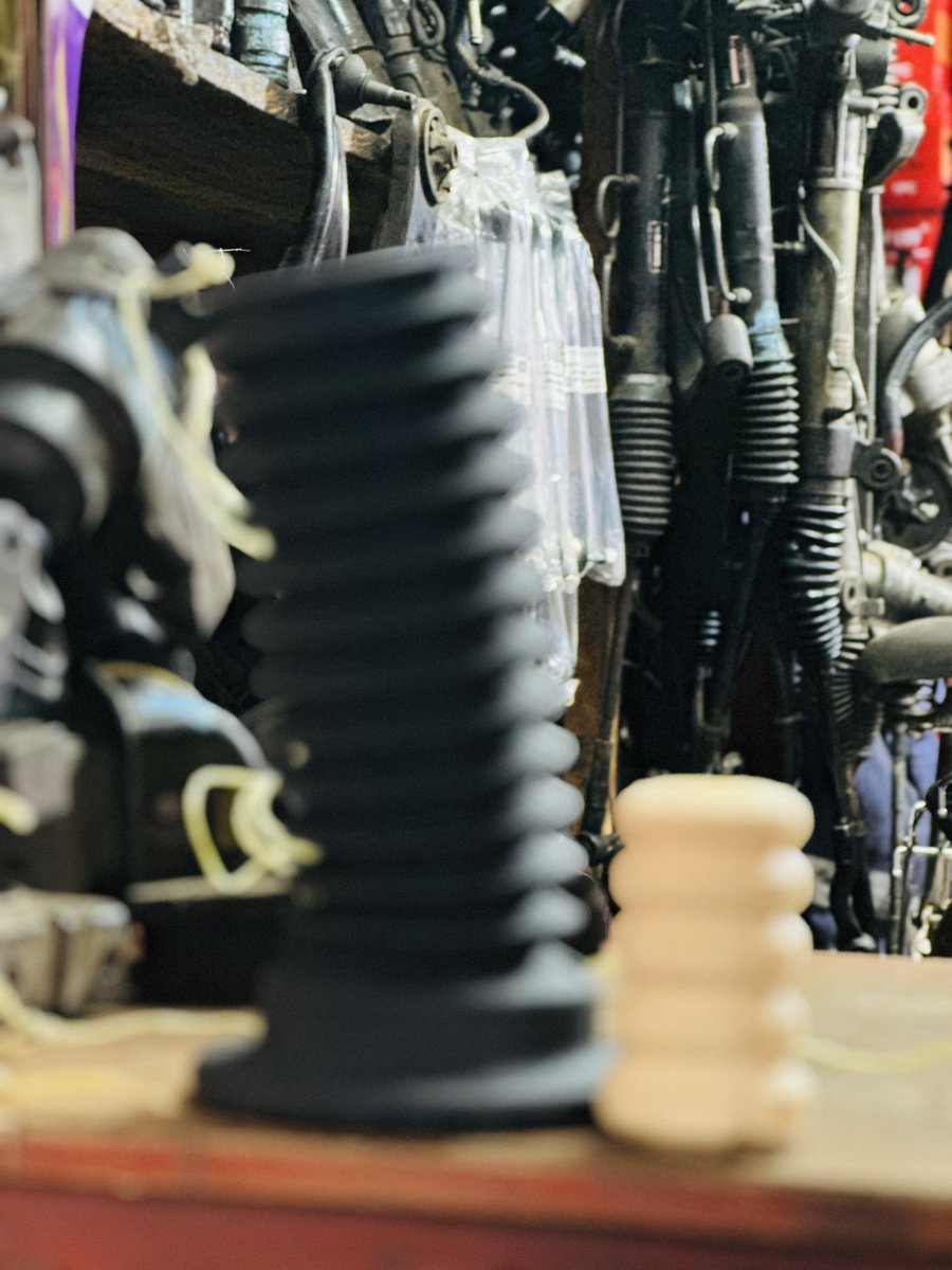 alextibz's tweet photo. A&P Auto Parts (U) Ltd 
The shock absorber dust boot may look like a simple rubber cover, but it plays a vital role in protecting your shock absorber.

✅ Shields the shock absorber rod from dust, mud, water, and road debris.
✅ Prevents premature wear and damage to the shock seals.
✅ Helps maintain smooth suspension performance and ride comfort.

Please never ignore a torn or missing dust boot. Replacing it early can help protect your shocks and keep your suspension working at its best.

A&P Auto Parts (U) Ltd – Genuine Parts for Reliable Performance. 🔧🚘