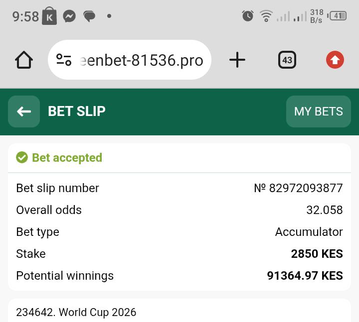 talidee1's tweet photo. Greenbet slip Code ⏩️
BVS6G
32 odds stake power
New accounts here
REGISTRATION HERE: 
https://t.co/1KHd4u52Xd
Promocode⏭️ Tali254

Using Promocode Tali254 https://t.co/1VhQvy3J8i