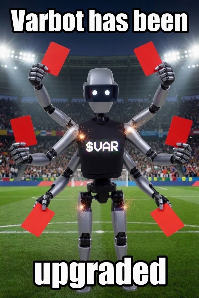 VARbotOfficial's tweet photo. @JordanOnChain The winner of this World Cup is………. https://t.co/91ykkPRk7w
