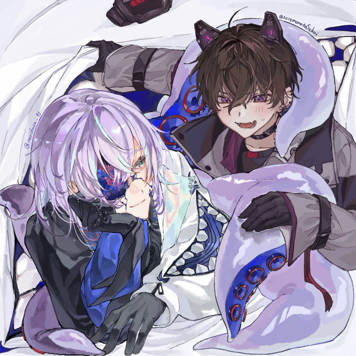 soremomataSekai's tweet photo. 合作🖼️🍵

るべ…# nerikusa_93
てつ…私 https://t.co/tJKkpfvB2T