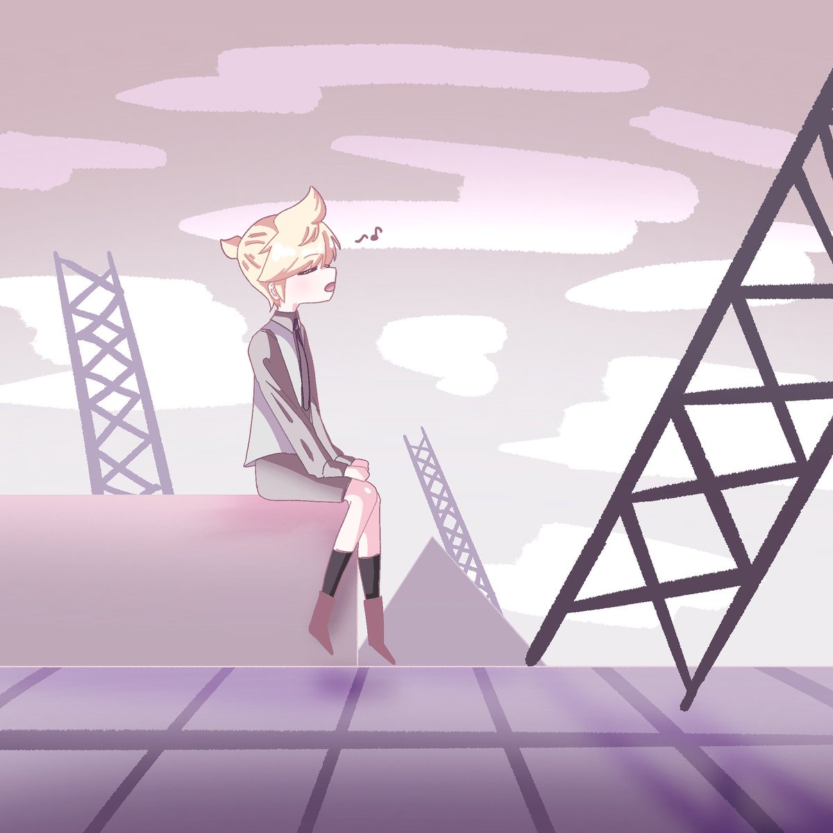 hodu323's tweet photo. #鏡音レン #prsk_FA
노래부르는 니고렌 https://t.co/Zl1NvONpIM