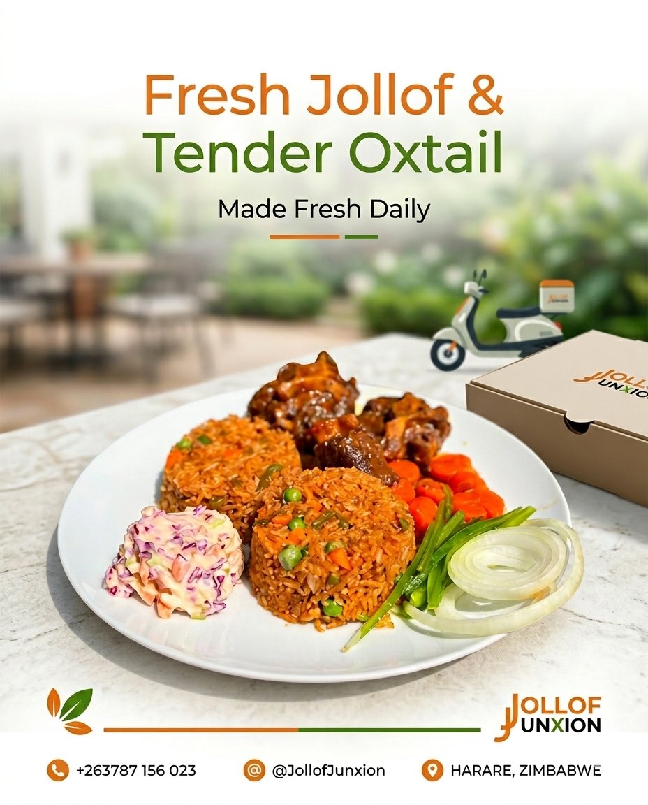 jollof_junxion's tweet photo. Experience the richness of West African cuisine with our jollof rice and oxtail combo today 😋 Order via WhatsApp: https://t.co/XRdrgLCdDj
#jollof #oxtail #westafricanfood https://t.co/UIrcBPLVpN