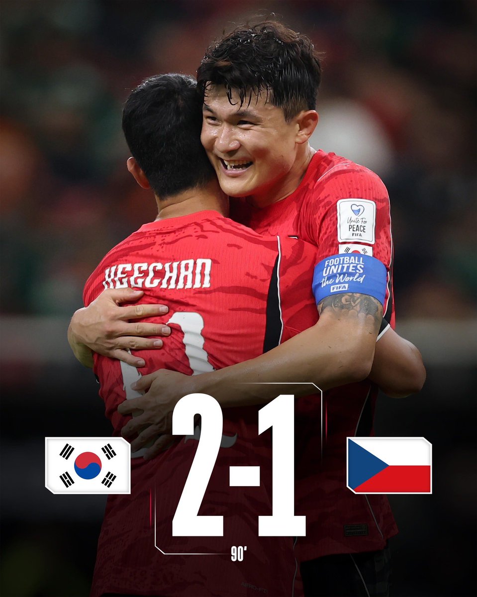 FCBayernEN's tweet photo. Successful 𝑾𝒐𝒓𝒍𝒅 𝑪𝒖𝒑 opener for Minjae 🇰🇷💪 https://t.co/j8WRHlH6I6