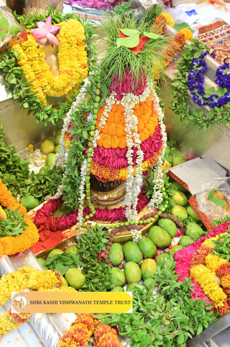 ShriVishwanath's tweet photo. श्री काशी विश्वनाथ जी की मध्यान्ह-भोग आरती I 
#kashi #darshan #kashivishwanath #VishwanathDham #blessings https://t.co/7h6pcZ7EFK