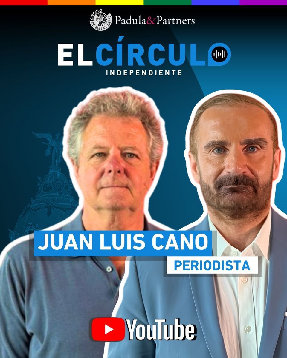 elcirculoin's tweet photo. @elcirculoin tenemos con nosotros a @juanluiscano de @Gomaespuma , periodista, de la mano de @EuprepioPadula . Un programa en el que ambos conversarán sobre su recorrido periodístico y la importancia del humor

Disponible en YouTube a las 11:30

#literatura #periodismo #politica https://t.co/tGDk8OAnQ4