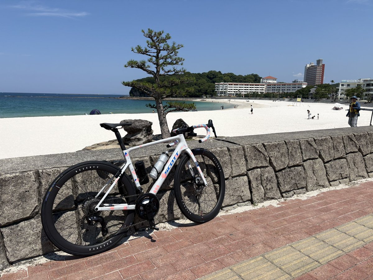 k_o_7193's tweet photo. 地元に帰って周遊ライド🚴‍♂️
天気が良くて気持ちいい～

 #ロードバイク
 #白浜
 #SCOTT
 #ADDICTRC https://t.co/0RWb7sfB5M
