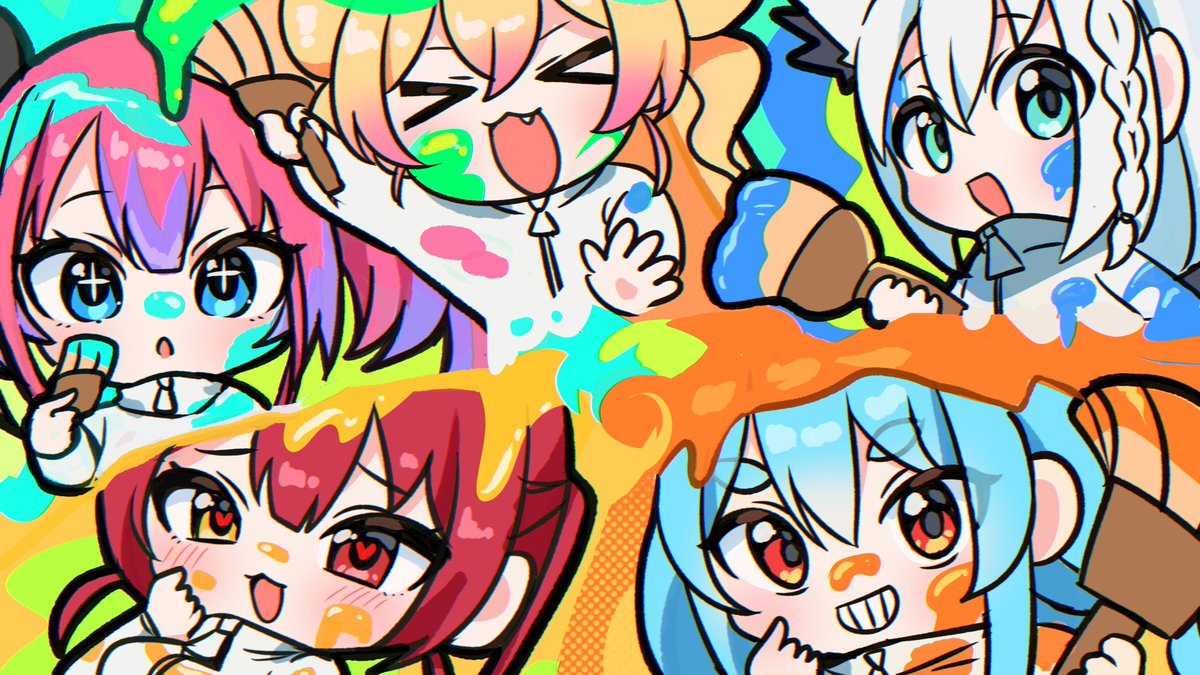 kumarang_'s tweet photo. #絵フブキ #マリンのお宝 #ねねアルバム #ヴィヴィメイク #ぺこらーと https://t.co/jCfBfGt1wt
