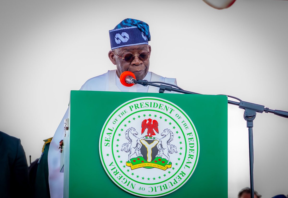 iamAhmadOlolu's tweet photo. Quote from Presidential Speech 

“We believe that Democracy must be felt in the pocket.”

#DemocracyDay
#June12
#RenewedHopePolicyUpdate https://t.co/F4God9xjZs