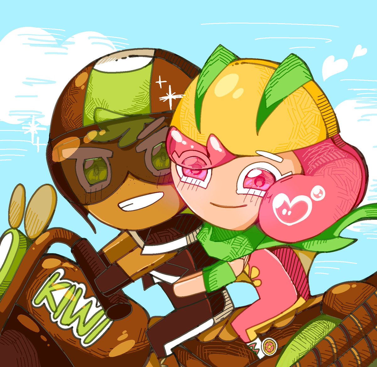 Hanato_cookie's tweet photo. バイクXSR155もクッキーランファンアートも、どっちも大好きなので両方載せます！

縛られずにのんびり運用したいので、「片方しか興味ないよ〜」という方は、ミュートやタブ分けなどで各自自衛していただけると助かります。
よろしくお願いいたします！ https://t.co/xcfuLwuIEH