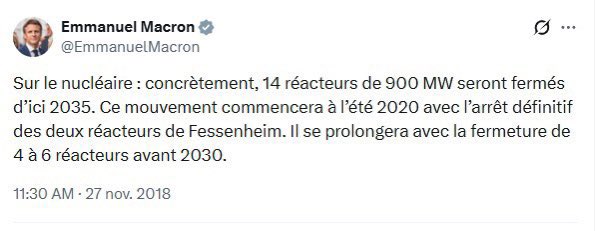 Tanguy_Cornec's tweet photo. @faureolivier Imagine-t-on un pays souverain sans production Nucléaire @faureolivier ?…c’est pourtant ce qu’a préconisé votre socialiste camouflé pour gogos @EmmanuelMacron …#foutaise https://t.co/6AMOAIzDHg