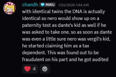 wizardslop's tweet photo. this is my genuine headcanon as to why dante is broke at the start of dmc5 and i'm not joking https://t.co/5YT34ryWJD
