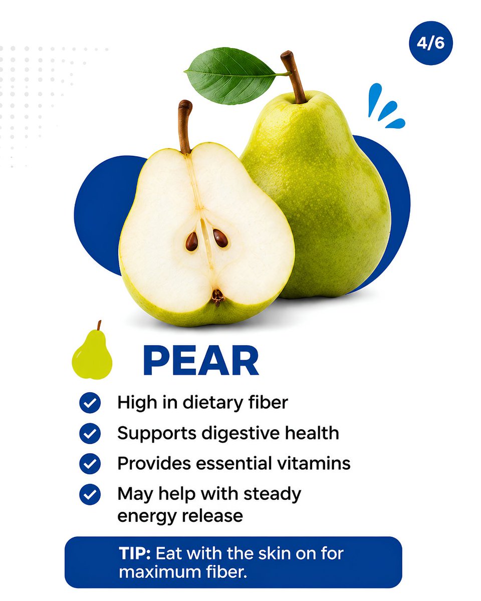 cdc_centers's tweet photo. 🍎 Myth: "I have diabetes, so I can't eat fruits."

✅ Fact: Whole fruits like apples, pears, and oranges can be part of a balanced diabetes meal plan. The key is portion control, balance, and smart choices.

#DiabetesAwareness #DiabetesCare #BloodSugarManagement #HealthyEating https://t.co/MbCh2DMWvk