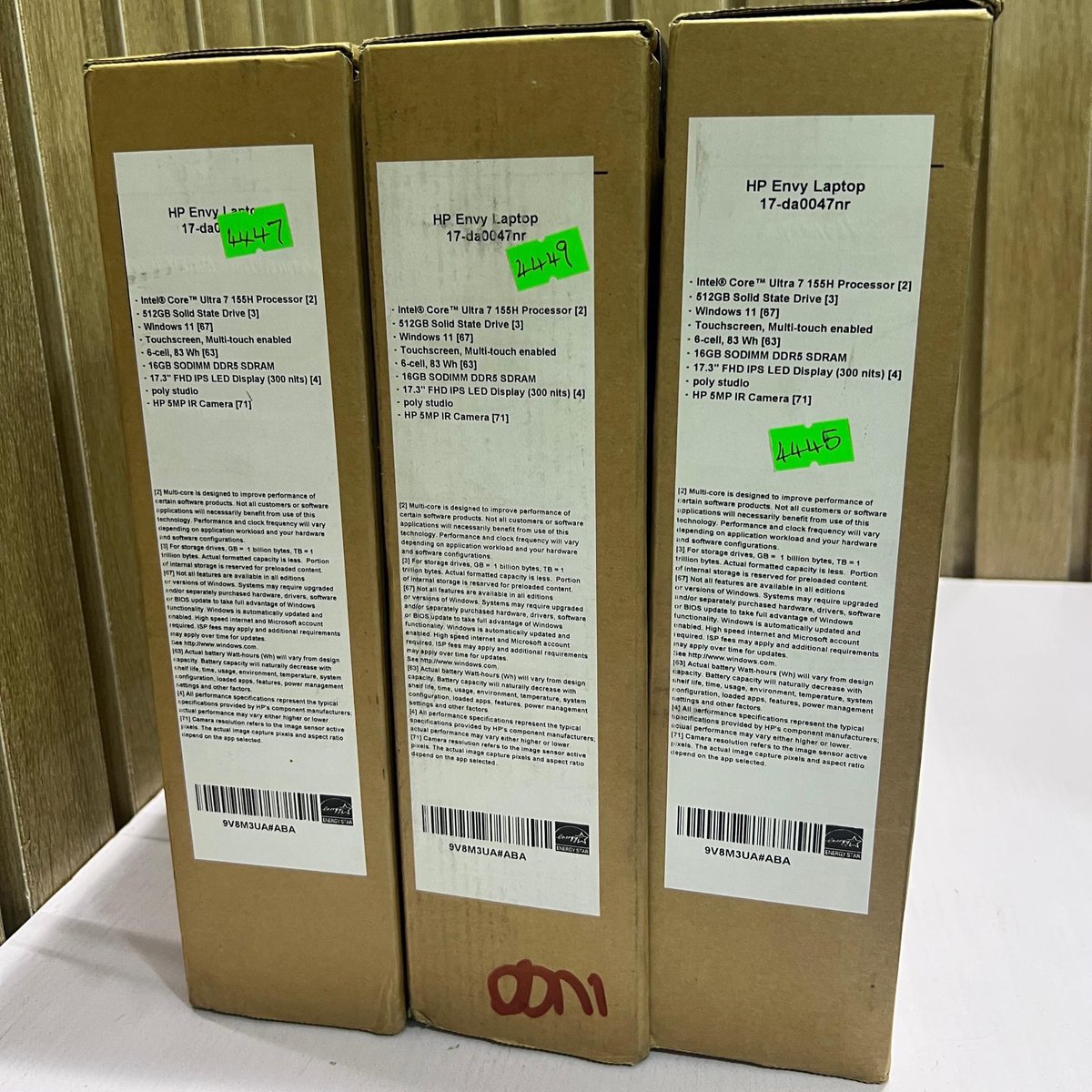 dolftech_ng's tweet photo. Brand New Sealed 
Hp Envy 17da0047nr
17inch FHD Touchscreen 
IPs Display 
Poly Studio Sound 
Intel Ultra 7 155H /15th Gen 
512gb SSD
16gb Ram
Intel Arc Graphics 

Price: 1,270,000 naira ✅

Call and WhatsApp: 07059209847 https://t.co/dIisYTEvEd