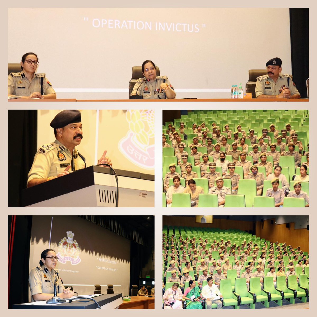 CP_Noida's tweet photo. .@CP_Noida द्वारा “OPERATION INVICTUS / ऑपरेशन अपराजेय” के संबंध में आयोजित कार्यशाला में प्रतिभाग किया गया। 

इस अवसर पर अभियान के उद्देश्यों, Special Need बच्चों की सुरक्षा, संरक्षण एवं उनके अधिकारों की रक्षा हेतु किए जा रहे प्रयासों पर विस्तृत चर्चा की गई।

@CP_Noida द्वारा कार्यशाला में अपने विचार व्यक्त करते हुए कहा कि पुलिस की सक्रिय उपस्थिति ऐसे परिवारों एवं Special Need बच्चों के लिए एक मजबूत सहारा एवं सहयोग प्रणाली के रूप में कार्य करेगी, जो “OPERATION INVICTUS / ऑपरेशन अपराजेय” का प्रमुख उद्देश्य भी है।

कार्यशाला में @jtcpnoida तथा @DCPWomenSafety द्वारा प्रतिभाग कर अपने-अपने संबोधन में अभियान से संबंधित महत्वपूर्ण विचार व्यक्त किए गए।

एमिटी यूनिवर्सिटी के संबंधित विभाग के विशेषज्ञों द्वारा उपस्थित महिला पुलिस कर्मियों को Special Need बच्चों की सुरक्षा, संरक्षण एवं उनसे संबंधित संवेदनशील विषयों पर व्यावहारिक प्रशिक्षण प्रदान किया गया।

कार्यशाला में समन्वित प्रयासों के माध्यम से बच्चों के कल्याण एवं सशक्तिकरण को और अधिक प्रभावी बनाने पर बल दिया गया।#NoidaPolice