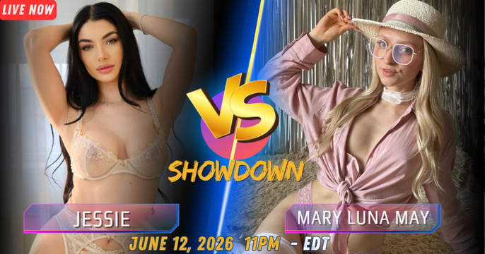 VibeMateOffical's tweet photo. ⚡Prepare to witness a fun and unforgettable showdown.

@Jessiejes558  VS @marylunamay 
📅 June 12 | 11 PM EDT
📅 June 13 | 6 AM EEST

Make sure to download & Watch through VibeMate App:
🔗https://t.co/rXgtuZaz3V

Your support can change the entire vibe of the night. Bring the hype, bring the love, and let's make this battle one to remember.

See you in the room.🔥💎

Chaturbate links: 
https://t.co/iomq5qP9y7
https://t.co/nwZuDQVHrA