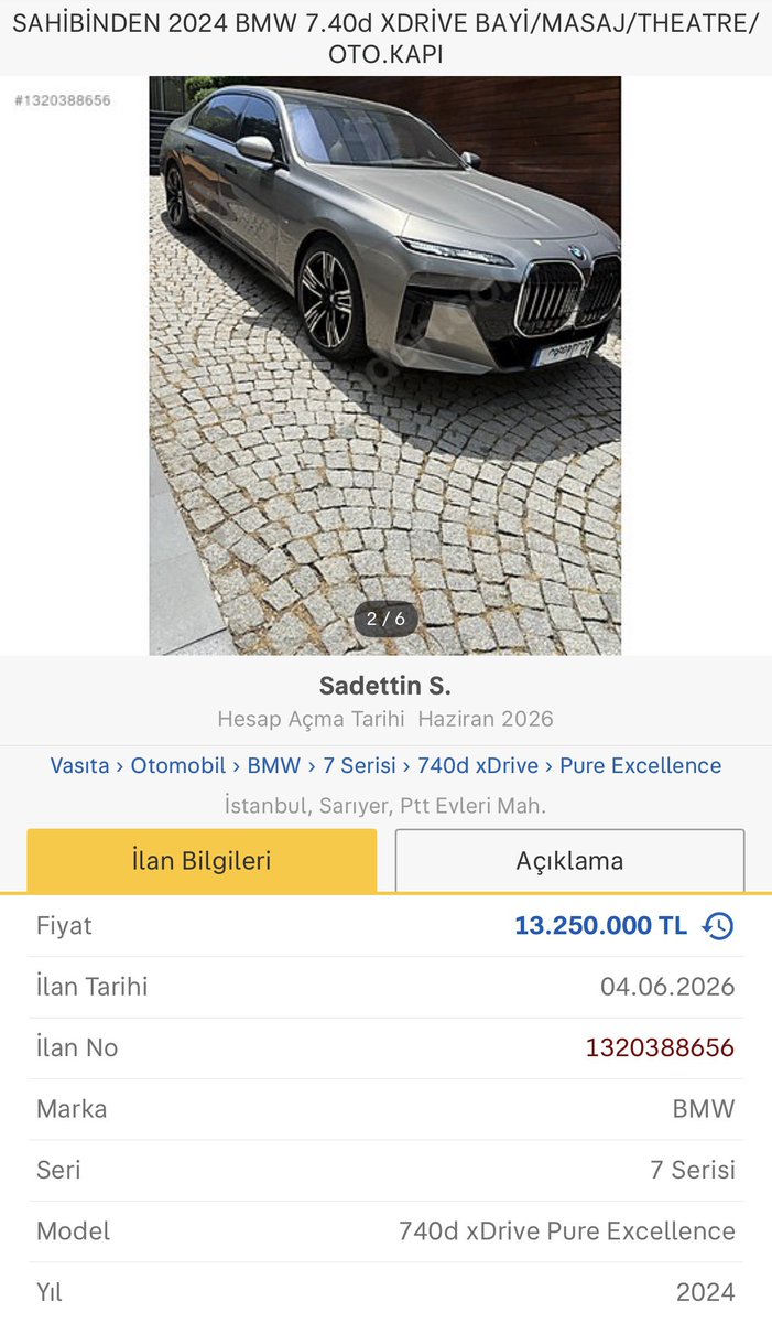 buzzspor's tweet photo. Sadettin Saran, kaza yaptığı aracını kendi adıyla satışa çıkardı. https://t.co/Y0OT9I1uwT