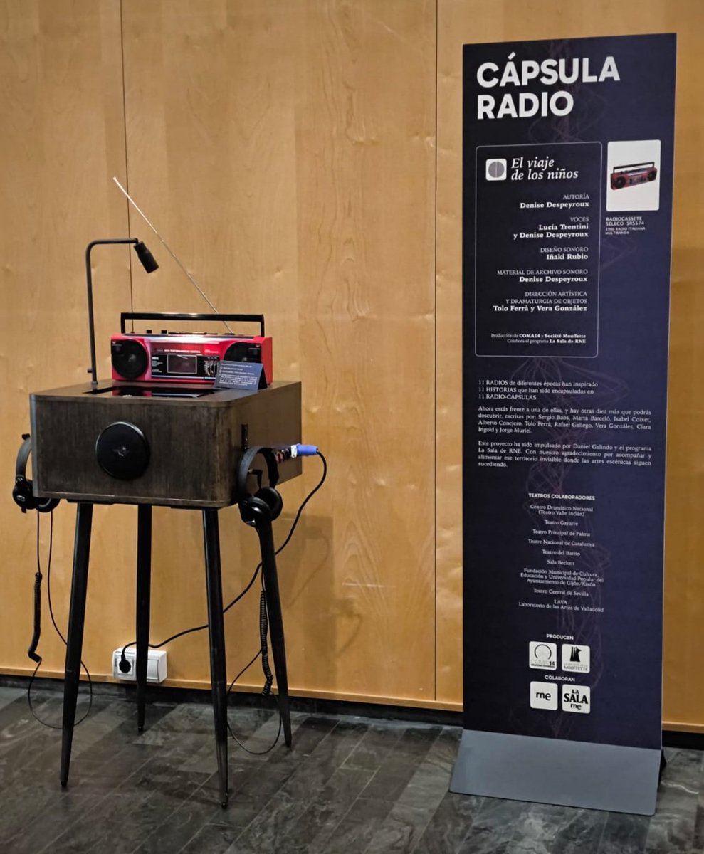 LaSalaRNE's tweet photo. #Radio #Escénicas #Danza #Circo #Teatro
#LaSala #RNE #RTVE
#Cultura #Cómplices https://t.co/dZtA8YIRYm