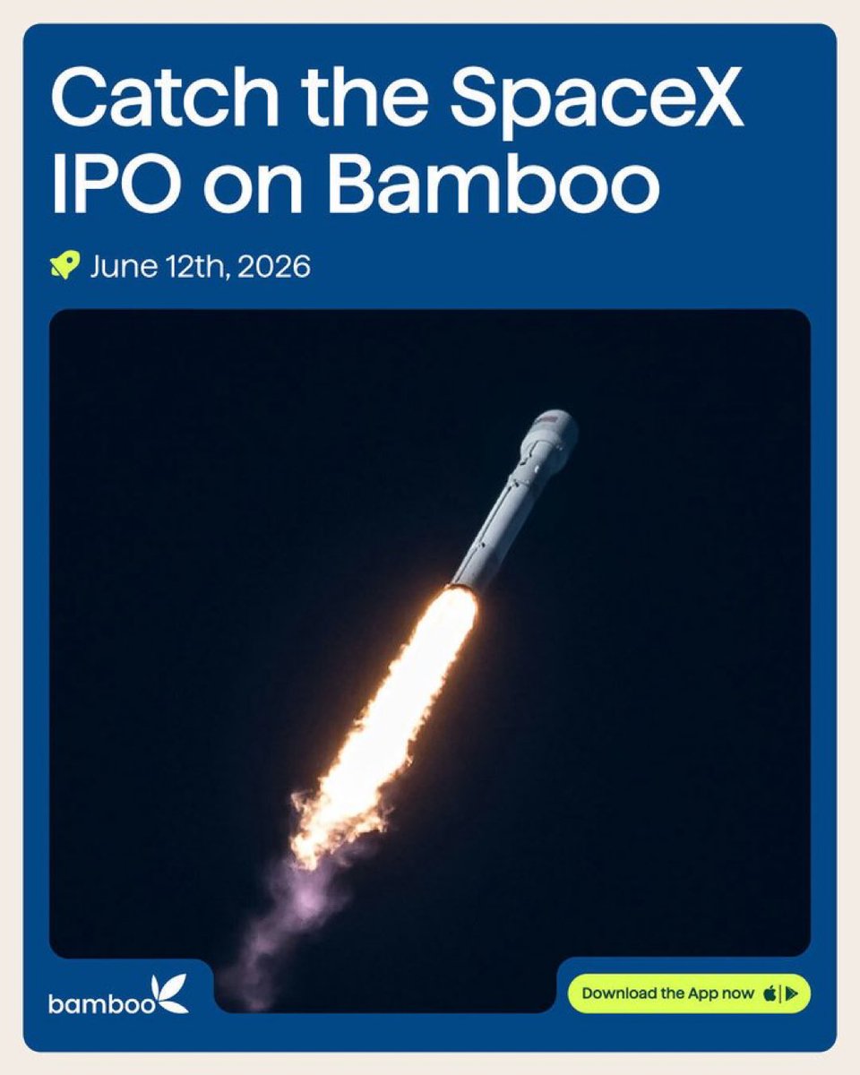 FinPlanKaluAja1's tweet photo. It’s here

The biggest IPO on earth is on @investbamboo https://t.co/bFlZLt9YfI