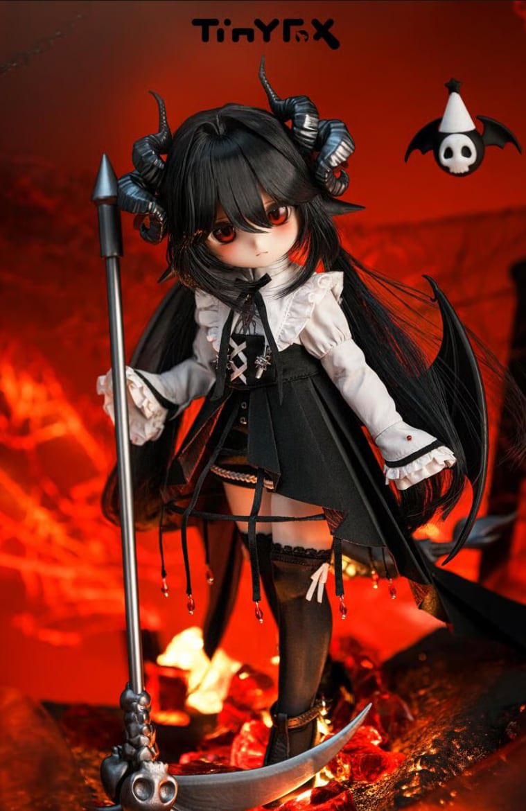 店頭ドール】残り1セット⭐️ #TinyFox 「暗黒神グラファ」（フル