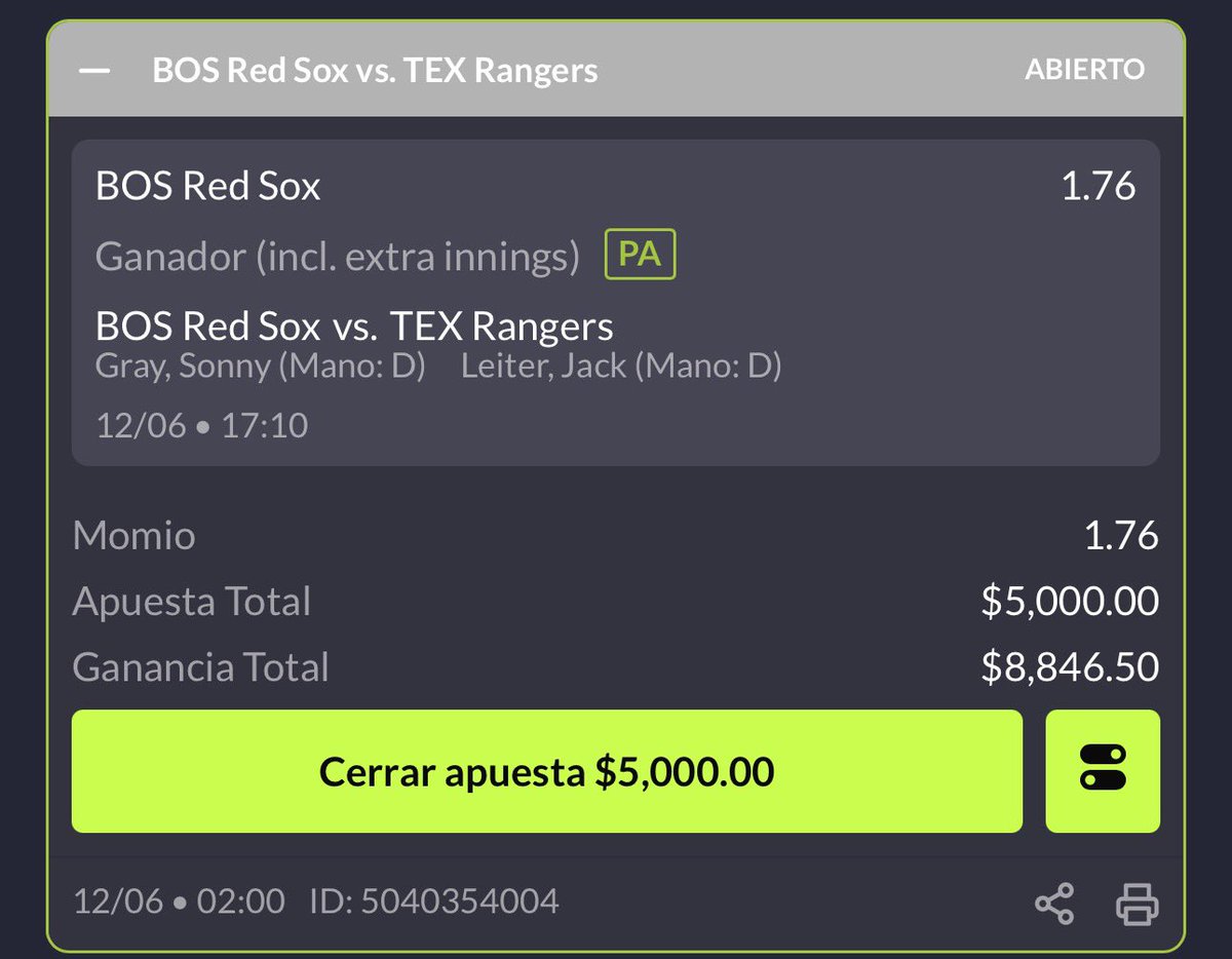 MaquinaTipster's tweet photo. ¡¡MLB FREEPICK!! 🇺🇸⚾️

DE PERDERLO SORTEO $500 ENTRE LOS ❤️ y RT!

VOLVEREMOS A GANAR CAMINANDO!! https://t.co/h0MHTcbrA6