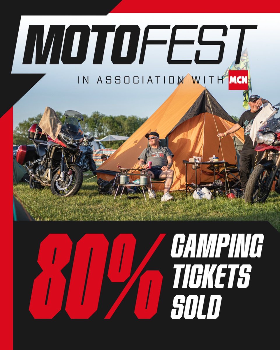 G2Fmedia's tweet photo. It’s now or never to be booking your camping + tickets for Moto Fest + TrialGP Anglesey‼️ https://t.co/hqikInyZd7