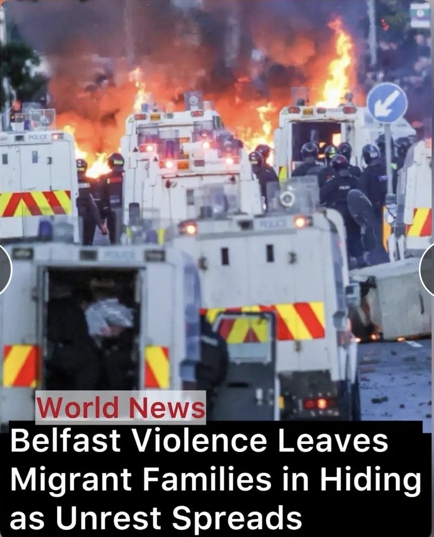 AmukelaniMoyani's tweet photo. Dear President @officialABAT @NGRSenate @Ojukwu_Bianca,@JDMahama and @S_OkudzetoAblak; Belfast is burning, or only South Africa is insulted as xenophobic?? https://t.co/c3n277A2Ad