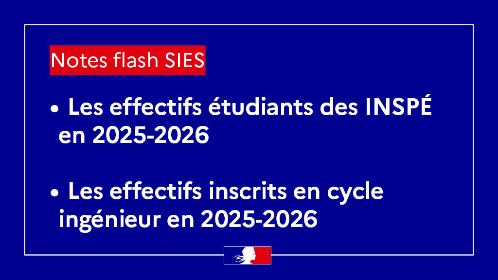 Les effectifs étudiants des INSPÉ en 2025-2026

Les effectifs inscrits en cycle ingénieur en 2025-2026