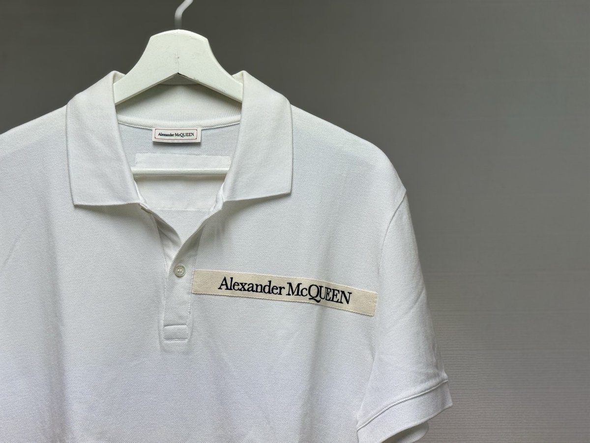 新入荷 alexander mcqueen polo shirt アレキサンダーマックイーンの 