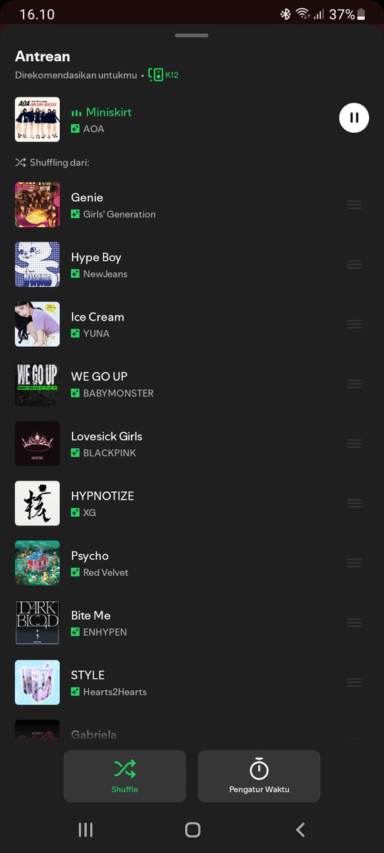 kithssi's tweet photo. playlist  berantakan  abies. https://t.co/BOvlO7ic7f