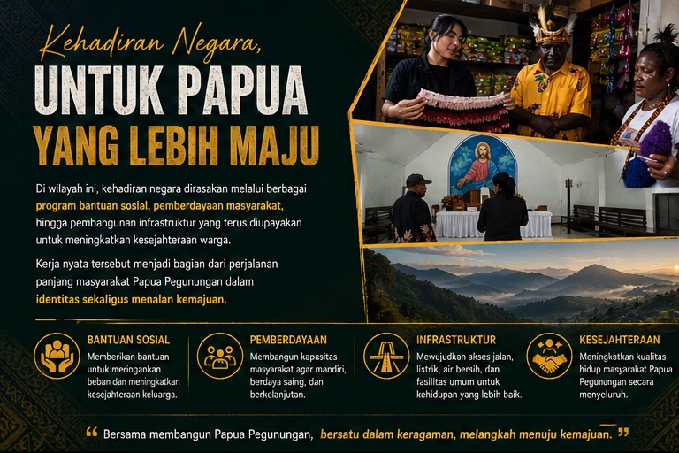 macesonyaa's tweet photo. Papua terus bergerak maju melalui pembangunan infrastruktur, pemberdayaan masyarakat, pendidikan, dan layanan dasar yang semakin merata
#InfoPapua https://t.co/FWclE2lsYT