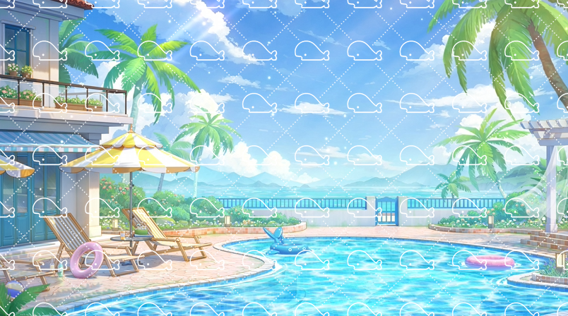 Dream_Art_0's tweet photo. 新図の予告です。プールで泳ぐのは好きですか？ #background #backgroundartist #VtuberAssets #Vtuber素材 #配信素材 #動く配信 #commissions #vtuber #VGen  链接: https://t.co/tjldcIYaq8, https://t.co/u8xj2a2tzW https://t.co/lo99vMLR97