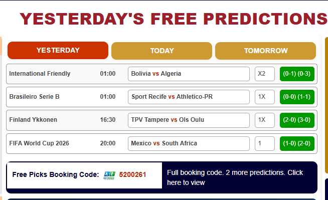 BetPro_360's tweet photo. YESTERDAY'S FREE PICKS 

ANOTHER DAY, ANOTHER WINNING TICKET? 👀

WHO FOLLOWED THESE PICKS AND WON?
JOIN https://t.co/K90qjwAdBr

South Africa Democracy Day World Cup South Korea #June12 #MEXRSA https://t.co/43KzEfHNUQ