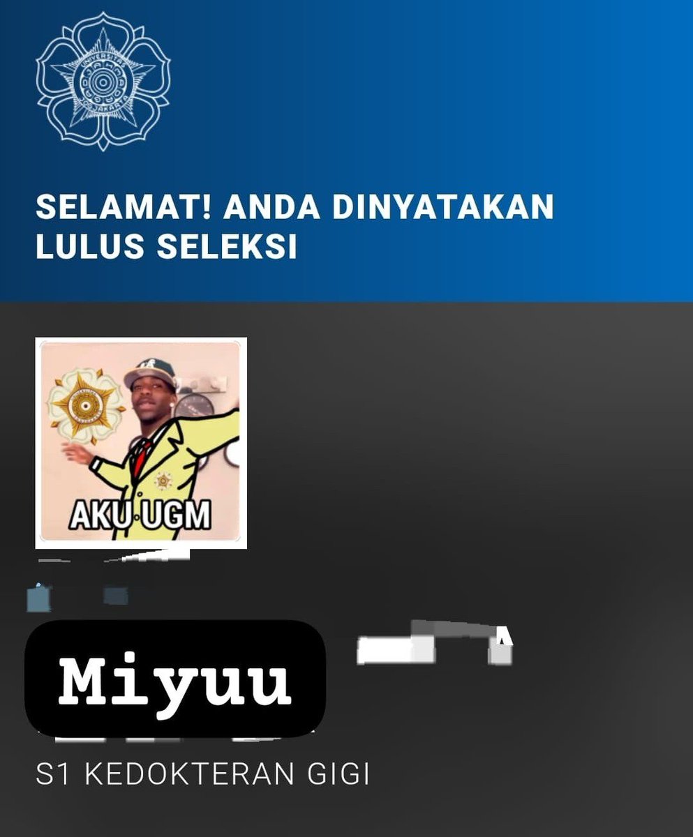 Miiyuu maba FKG UGM tweet media