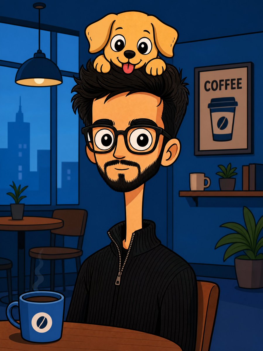 Bizarre Flat Cartoon Character