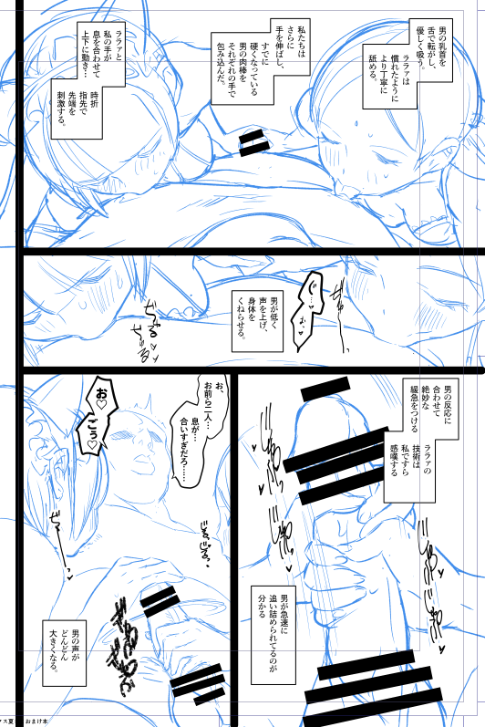 つまりこういうこと。
とにかくト書きが多い。モノローグも多い。
読み終わるのに普通の3倍くらいかかる。 